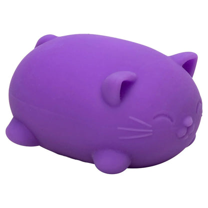 Nee Doh Cool Cats Squishy Fidget Ball, Novelty Toy, Multiple Colors, Children Ages 3+